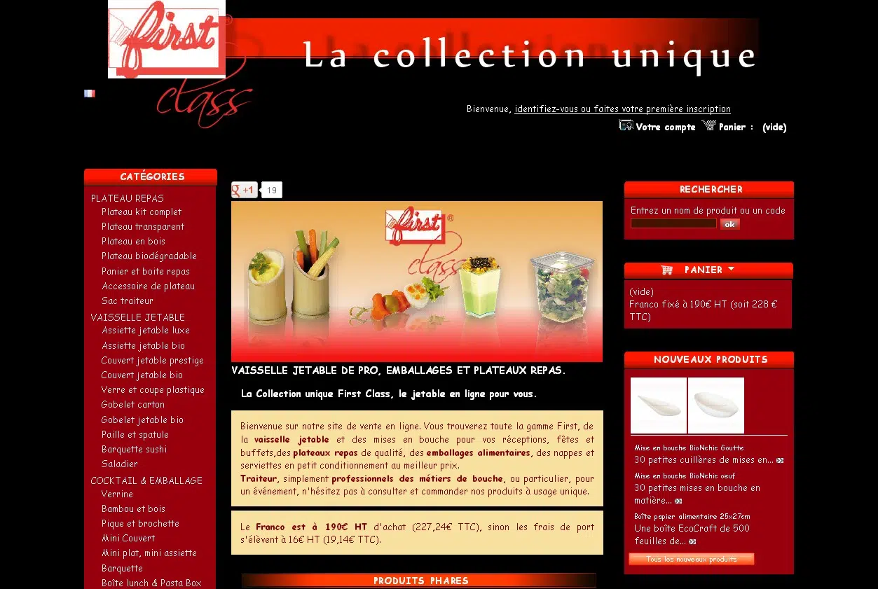Vaisselle à usage unique