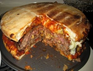 Pizza burger