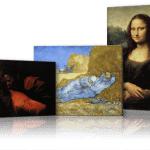 Reproduction de tableau et impression sur toile.