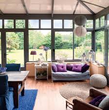 Exemple de décoration d'intérieur pour véranda