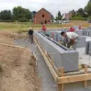 Une maison passive grâce aux blocs coffrants