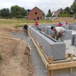 Une maison passive grâce aux blocs coffrants