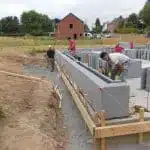 Une maison passive grâce aux blocs coffrants