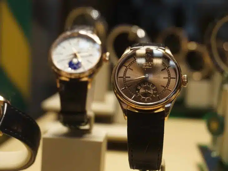Une collection de montres