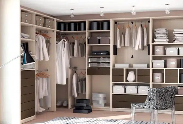 aménagement dressing