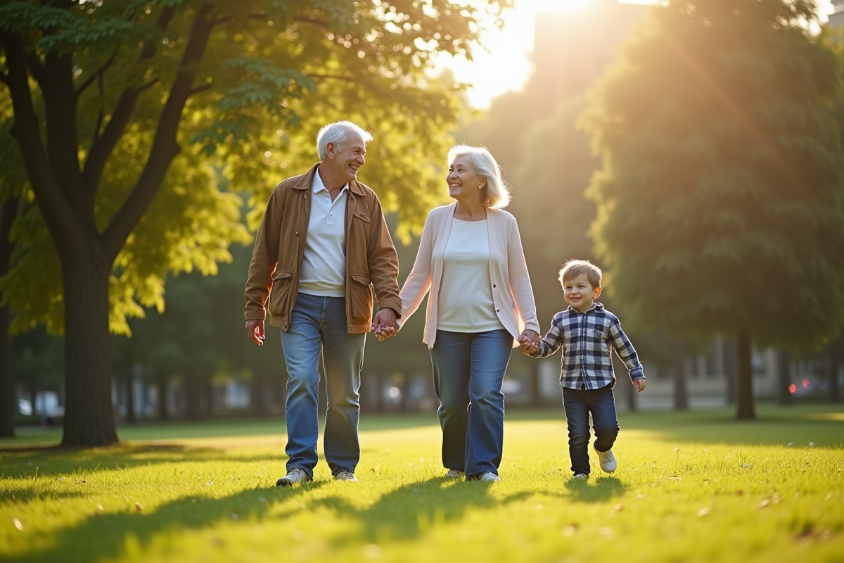 famille intergénérationnelle