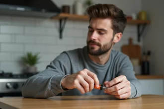 Remplissage d'une cigarette électronique avec du e-liquide