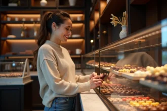 Variétés de chocolats de la chocolaterie NOUCHIG