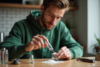 Préparation d'un e-liquide mentholé fait maison