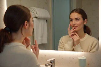 Miroir lumineux élégant pour une décoration intérieure moderne