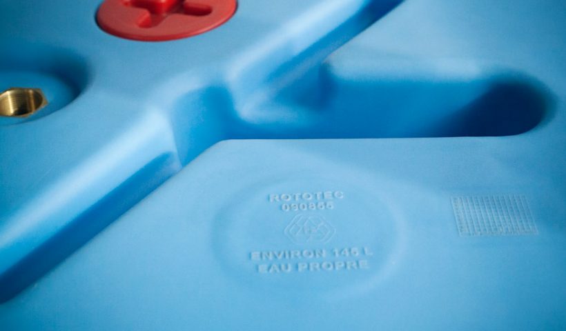 réservoir en plastique